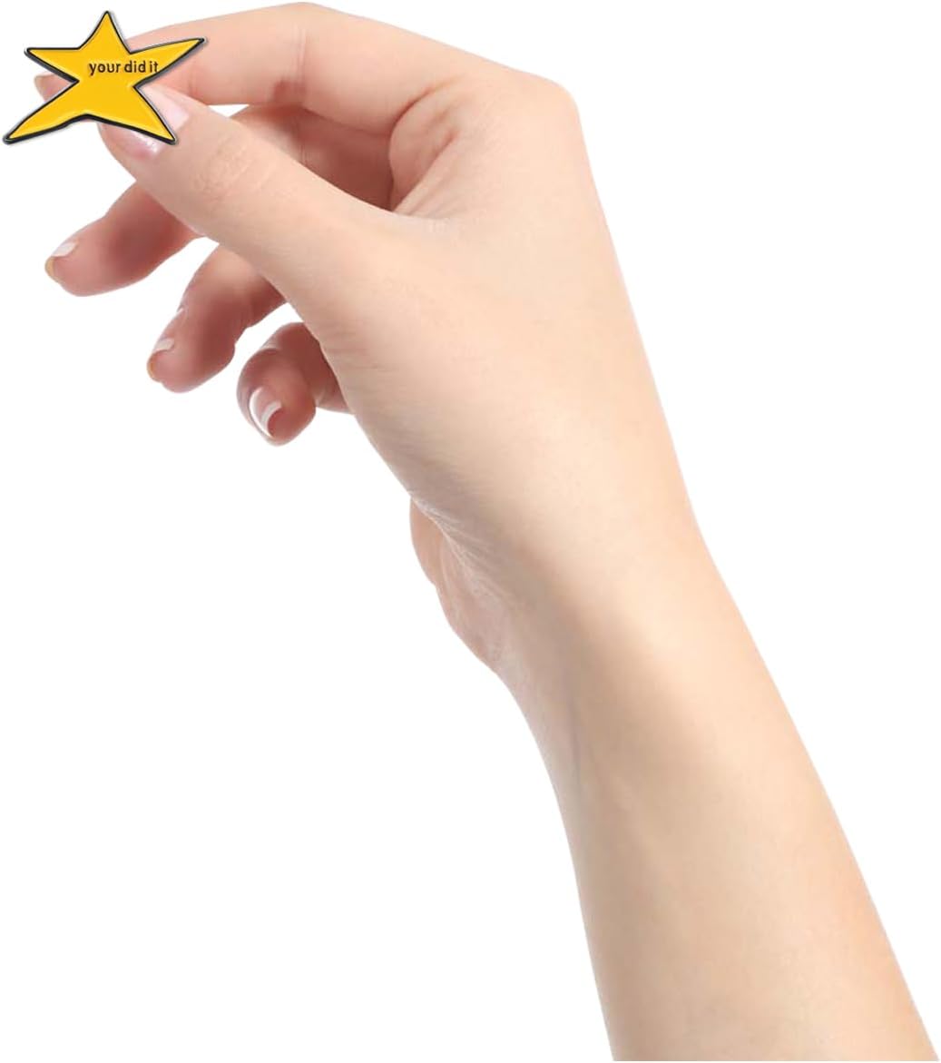 Yellow Star Enamel Lapel Pins by Your Did It - Inspirational Brooches for Graduation & Cute Desk Decor | 10/20/50/100 Pack