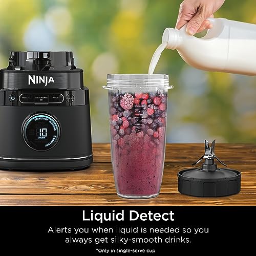 Ninja BlendSense Pro DUO Power Blender 72oz, 1800W, Black