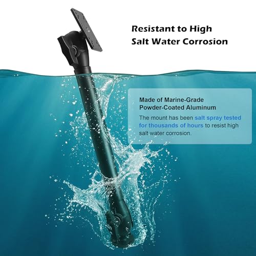 Windfrd Marine Fish Finder Mount for Humminbird Helix 5 & 7 - Saltwater-Resistant Aluminum