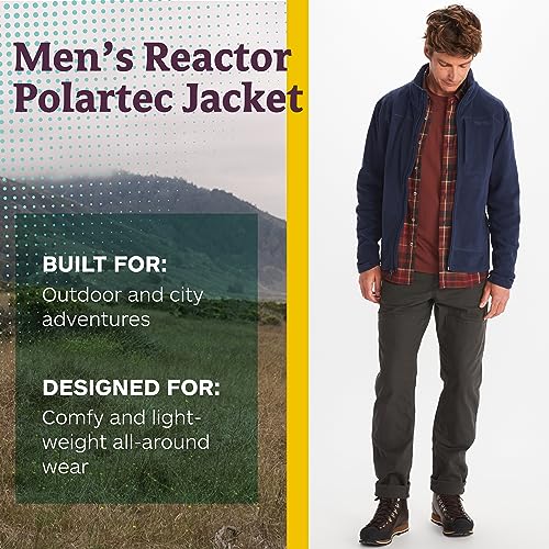 Men's Reactor Polartec Fleece Jacket XX-Large Arctic Navy Lightweight Warm Coat