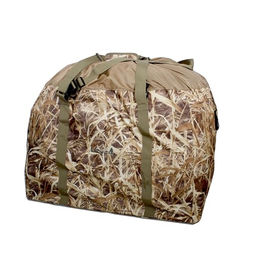 Water-Resistant Goose Decoy Bag with 6 Slots and Camouflage Pattern