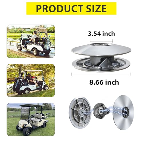Yamaha Golf Cart Drive Clutch Kit with Spring – Replaces OEM JN6-G6270-00, G20 G22 G28 1985-2007