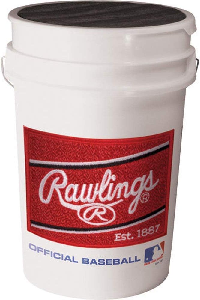 Rawlings Official League Youth Baseballs - Competition Grade, 30-Ball Bucket | ROLB1X