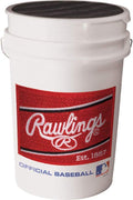 Rawlings Official League Youth Baseballs - Competition Grade, 30-Ball Bucket | ROLB1X