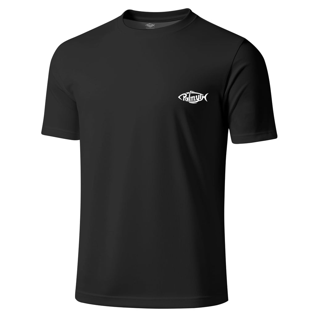 Palmyth Mens Fishing Shirts Short Sleeve UPF 50+ Quick Dry T-Shirt