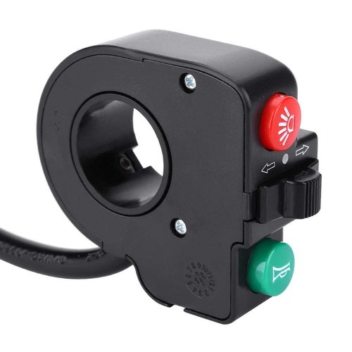 Handlebar Light Horn Turn Switch Button, 3-in-1 for Mountain Electric Scooter DK-15