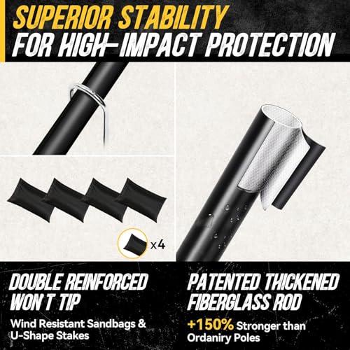 PodiuMax 7x7FT Baseball Hitting & Pitching Net with 2 Strike Zones