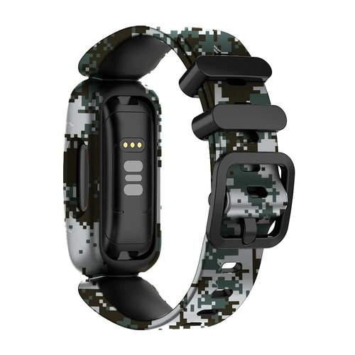 Chofit Bands Compatible with Fitbit Ace 3,Soft Silicone Waterproof Bracelet Accessories Sports Watch Strap Wristbands Replacement for Fitbit Ace 3 (Pattern)
