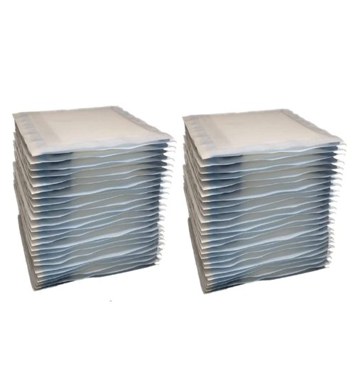 Split Drain Sponge Gauze 2x2 Sterile 6 Ply Pads [Pack of 140] Absorbent Precut 2"X2" Non-Woven Slit Bandage for I.V. Tracheostomy - 2 Boxes of 35 Packs of 2 Pre Cut Bandages + 2 Rolls of Medical Tape