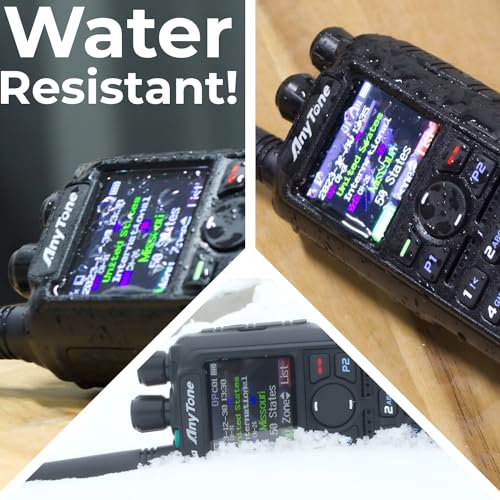 AnyTone AT-D878UVII Plus Digital Ham Radio with Free Programming & Training