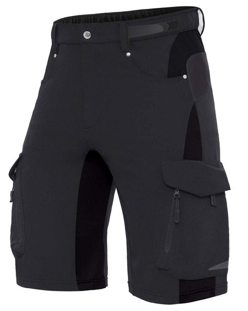 XKTTAC Men's Outdoor Quick Dry Lightweight Cargo Shorts for Hiking, Casual, Camping, Tactical, Fishing, Golf, Travel with 6 Pockets (Black, 4X-Large)