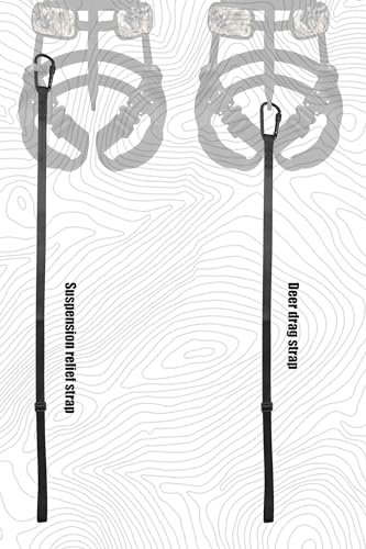 Skiguard Tree Stand Safety Harness - Medium-Large Adjustable Hunter Harness for Hunting
