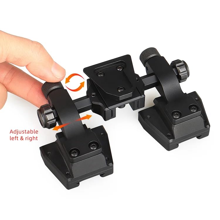 Night Vision Helmet Mount for M250 IR Patrol NVG Devices - Dovetail Adapter