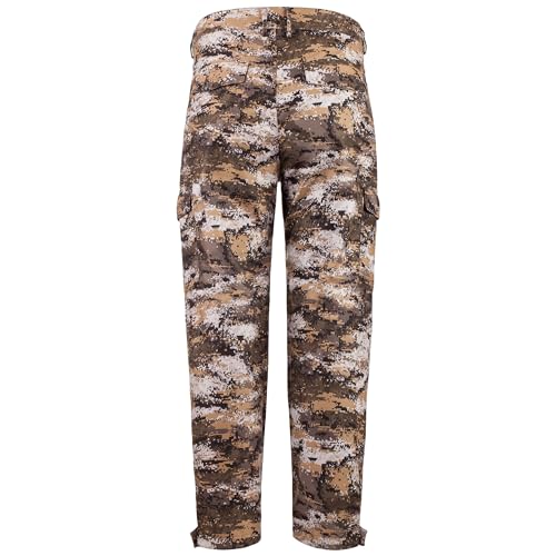 Men's Waterproof Hunting Pants - Large Disruption Camo, Huntworth Winsted