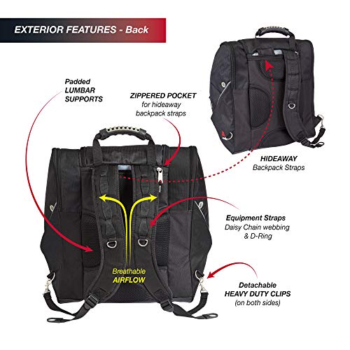 Athalon Graffiti Ski & Snowboard Boot Bag Backpack – Adventure Ready Gear Carrier