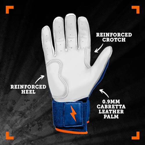 Bruce Bolt Signature Series Batting Gloves - Pro Athlete Baseball Equipment