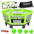 Slammo Rally Vertical Net Game Set - Original Roundnet with Longer Rallies
