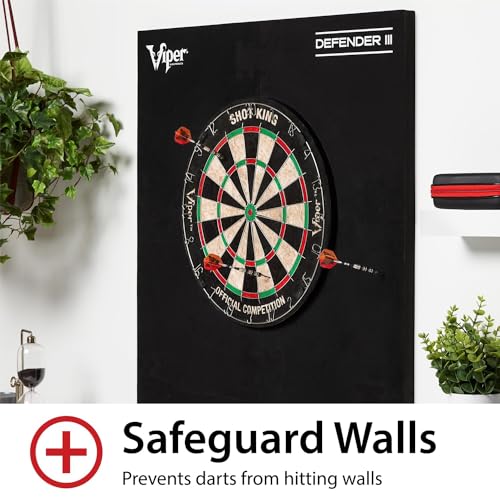 Viper Defender III Extended Length Dartboard Surround Wall Protector,