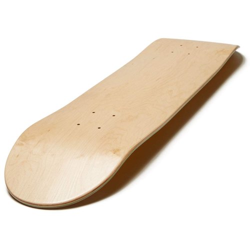 [CCS] Logo Skateboard Deck Natural Wood 7.00"
