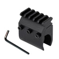BVGD Flashlight/Laser Sight Barrel Clamp Mount Weaver Base Adapter