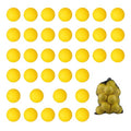 Yellow Foam Practice Golf Balls Set - Backyard Indoor Outdoor Training 35pcs