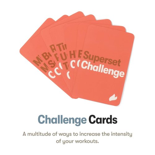 Bodyweight Elevate Exercise Cards: Home Workout Series Card Deck - Comprehensive At-Home Fitness System with 65 Exercises, 8 Bonus Challenges, and 4 Unique Workout Formats.