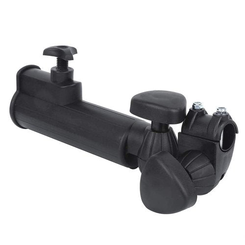 Fabater Cart Umbrella Holder, Outdoor Universal Trolley Umbrella Holder, Cart Stroller Attachment with Clamp, Umbrella Clip Mounting for Fishing Beach Chair Wheelchair