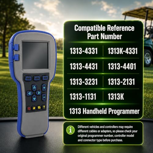 Handheld Programmer for Curtis Controllers - Golf Cart & Vehicle Compatibility