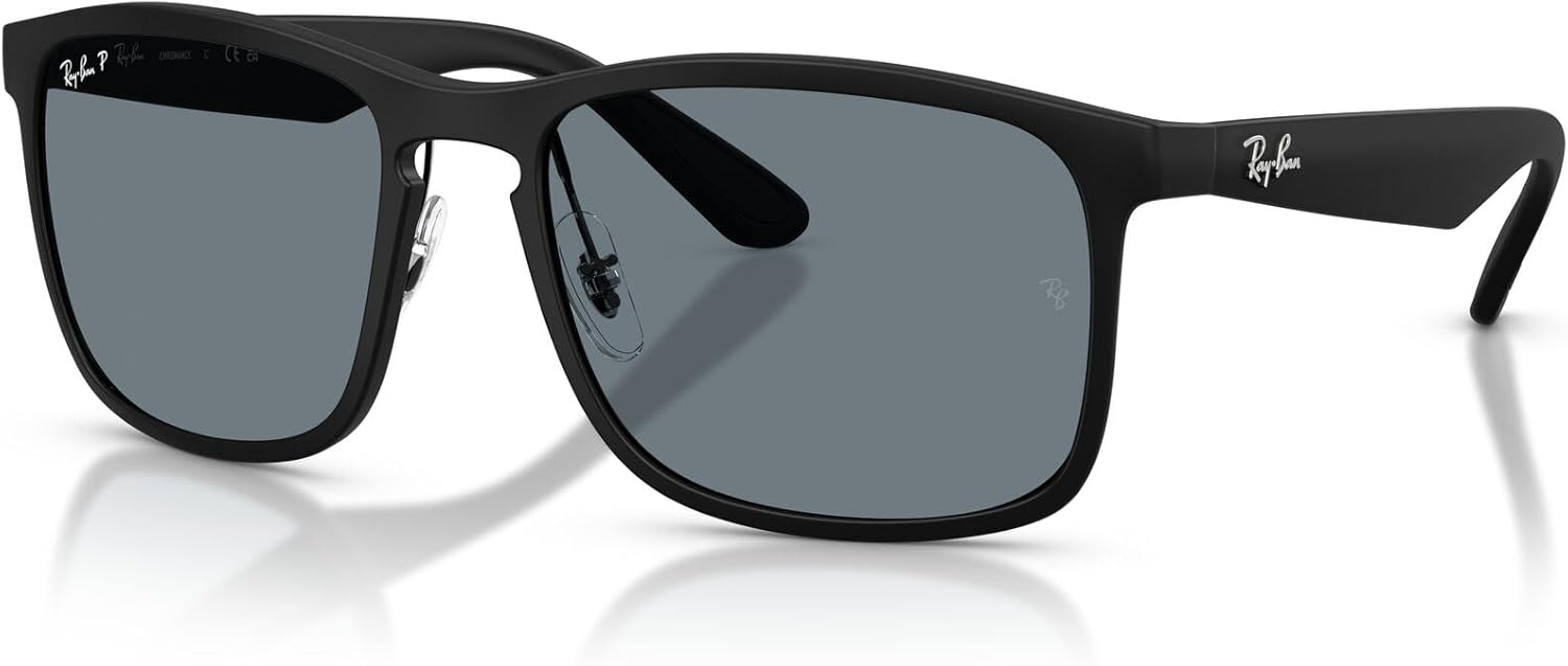 Ray-Ban RB4264 Chromance Square Sunglasses - Stylish UV Protection | Enhance Color Clarity