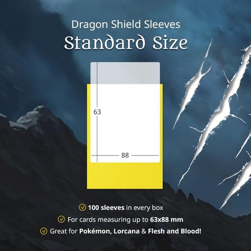 Dragon Shield | Matte Card Sleeves - 100 CT Standard Size - Smooth & Durable for TCG | Amethyst