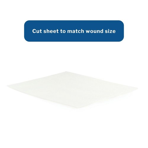 McKesson Calcium Alginate Dressing, Wound Dressing Pads, Absorbent Non-Stick Sheet, 4 in x 4 3/4 in, 10 Count