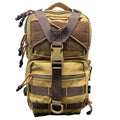 ROARING FIRE Waxed Canvas Sling Bag with Hidden CCW Compartment, MOLLE Outdoor Chest Pack