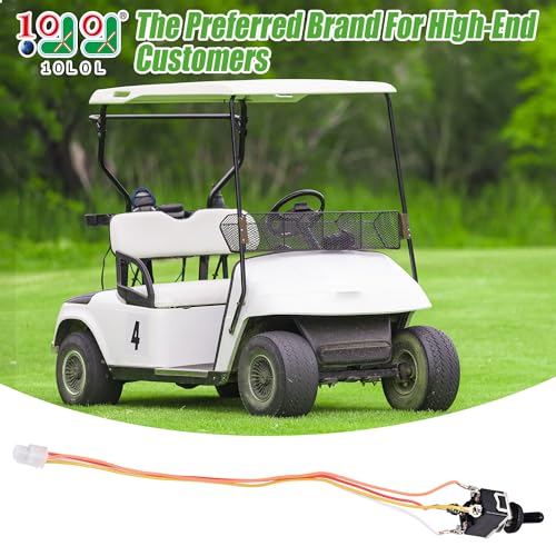 Golf Cart Run/Tow Switch with Connecting Wires for EZGO TXT DCS PDS 1994+ Replacement