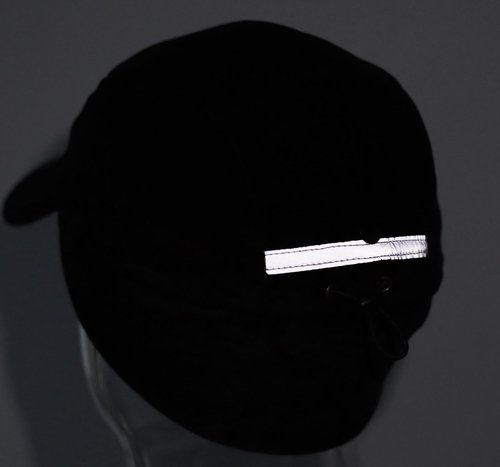 Connectyle Warm Fleece Beanie with Visor & Ear Warmer Windproof Cold Weather Skull Cap Ponytail Hat for Women Dark Grey