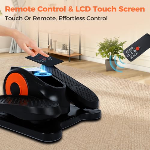 Under Desk Elliptical Machine for Office & Home Workout - Seated Pedal Exerciser