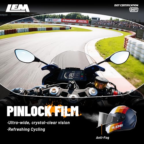 Full Face Motorcycle Helmet for Adults - Medium, Matte Black, DOT Certified