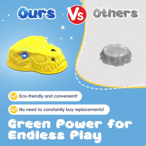 Dinosaur Stepping Stones with Lights, Sounds & Mist for Kids - Sensory Play