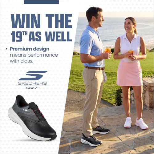 Skechers Men's Flow SI Slip-In Golf Shoes - Size 12 Black
