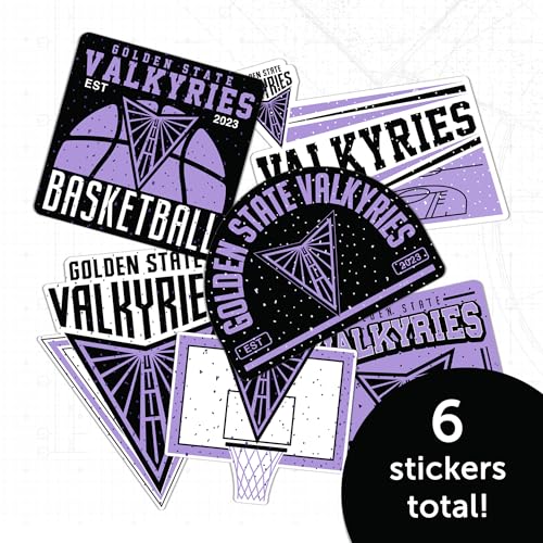 Golden State Valkyries Sticker Decal - Outdoor Vinyl Fan Sports Accessory