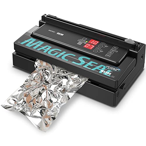 MAGIC SEAL Commercial Dual Mode Vacuum Sealer for Food & Mylar Bags