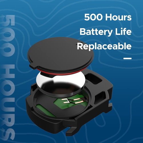 GEOID CS600 Cadence Sensor - Wireless ANT+/Bluetooth RPM Monitor for Cycling | Compatible with iOS/Android