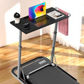 VTORY Black Adjustable Height Standing Desk for Treadmill Walking & Cycling