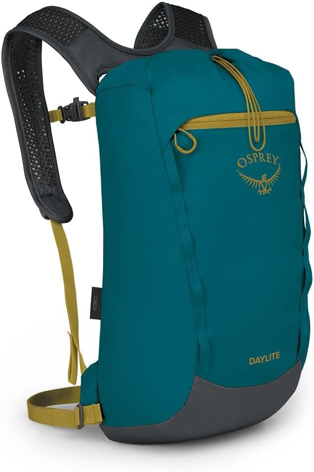 Osprey Daylite Cinch Backpack - Versatile Deep Peyto Green for Everyday Adventures