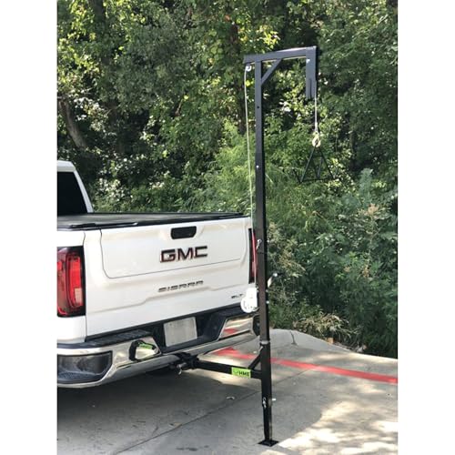 HME Truck Hitch Game Hoist Kit with Winch & Gambrel - 400 lb Capacity, Variation: Game Hoist
