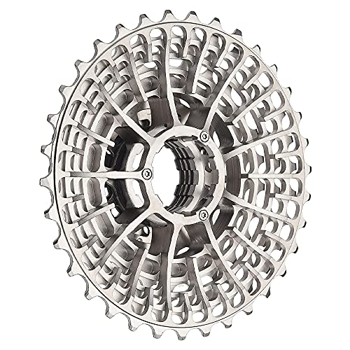 JFOYH Silver 11-Speed Road Bike Cassette 11-36T Compatible with Shimano & Sram HG