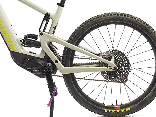 All Mountain Style MTB Bike Frame Protector Full Set - Clear/Silver, 18 Pieces