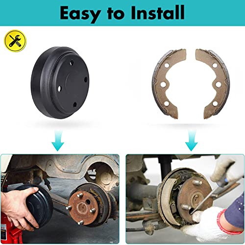Golf Cart Brake Repair Kit with Spring Set for Club Car DS & Precedent 1995-2004