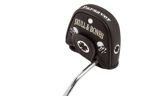 Skull Bones Mallet Putter Covers - Replacement Putter Headcover - Compatible with Odyssey 2-Ball - Scotty Cameron, Taylormade and Ping Putters (Skull&Bones)