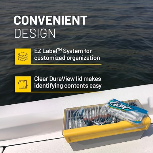 Plano EDGE Premium Plastic Tackle Box - Waterproof Bulk Storage, One-Size / Plastics