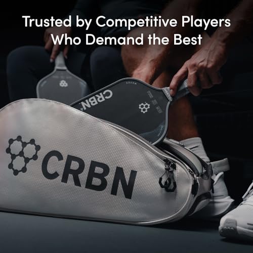 CRBN Pickleball Paddle - TruFoam Waves Elongated Model 14mm Power Control
